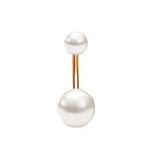 Geometric Stainless Steel Navel Ring