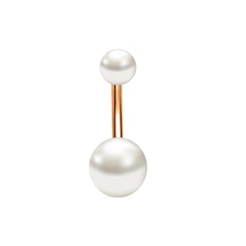 Geometric Stainless Steel Navel Ring