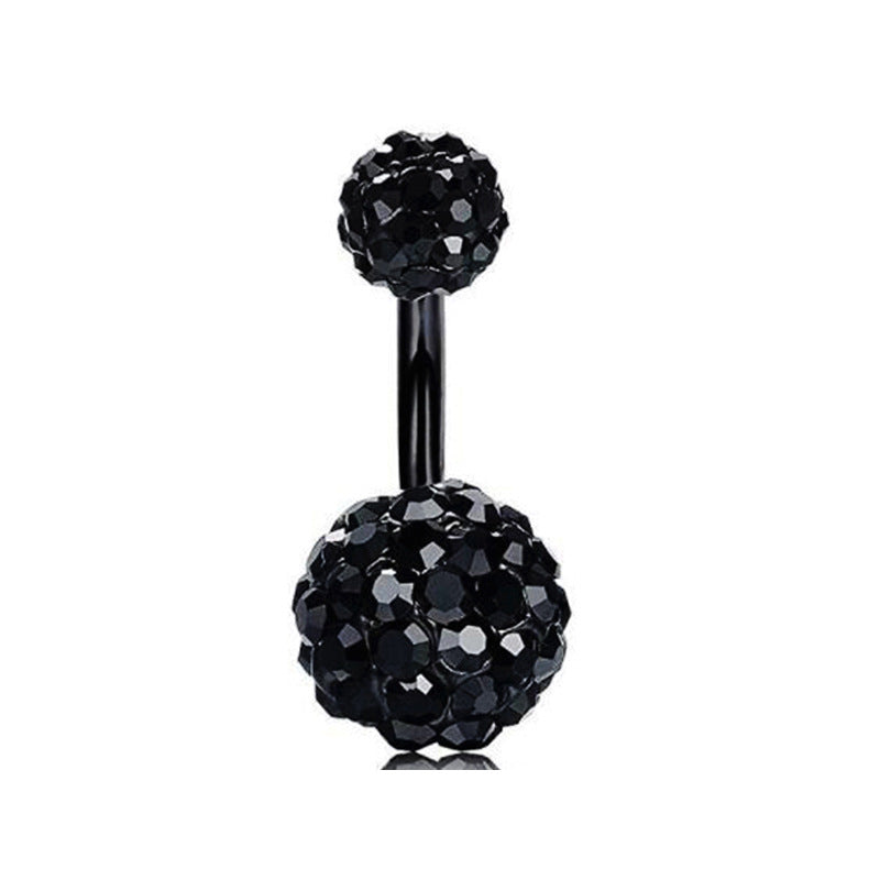Geometric Stainless Steel Navel Ring